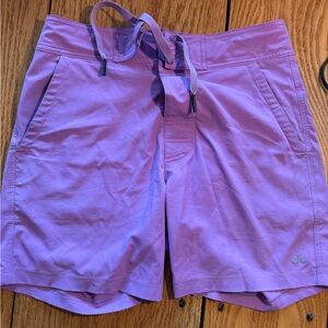 ALO Yoga  Plow Purple Shorts